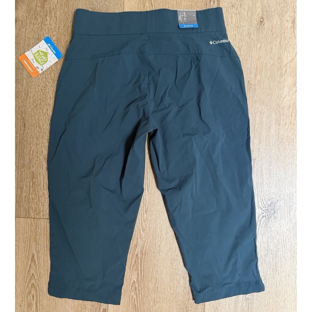 Columbia Women's Capri Pants Small Night Wave Blue 18" Inseam NWT - Picture 5 of 6